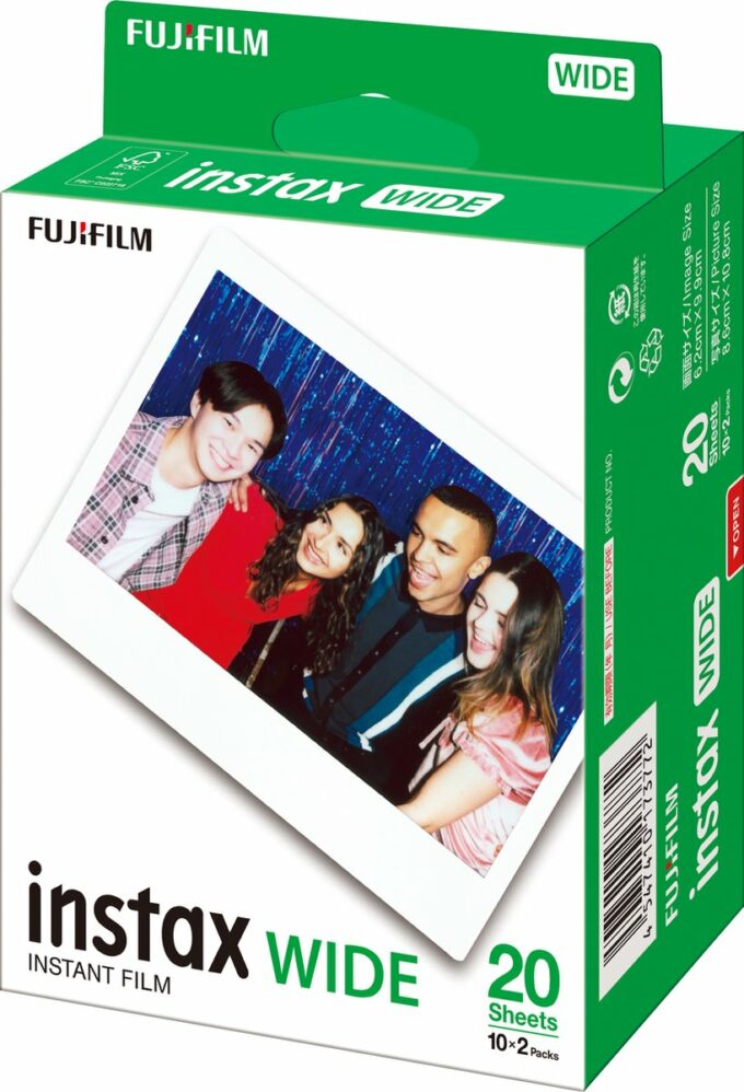 Fujifilm Instax Wide Film - 2 x 10 pièces